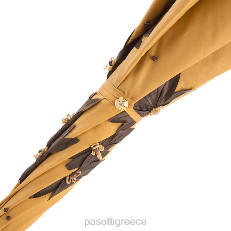 ομπρέλα | PASOTTI 332 sum-7 z3 - ομπρέλα με ηλίανθους και λαβή swarovski διπλό ύφασμα 2N6B8510 γυναίκες